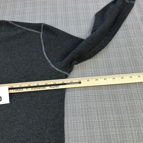 Tommy Bahama Sweater Mens Large Grey Pullover V Neck Textured Comfort Sweatshirt - Picture 7 of 9